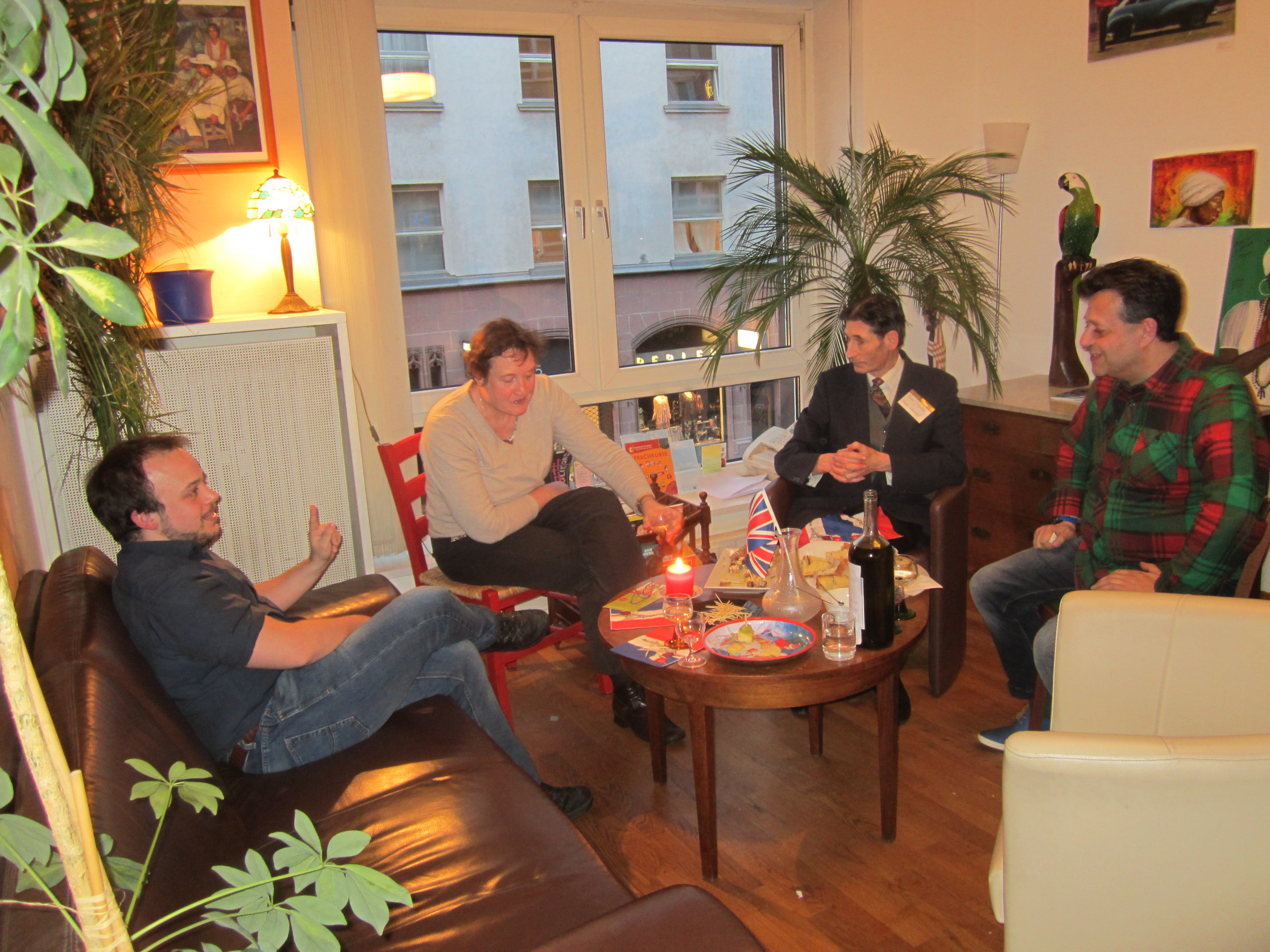 Sprachparty Sprachtreff Frankfurt